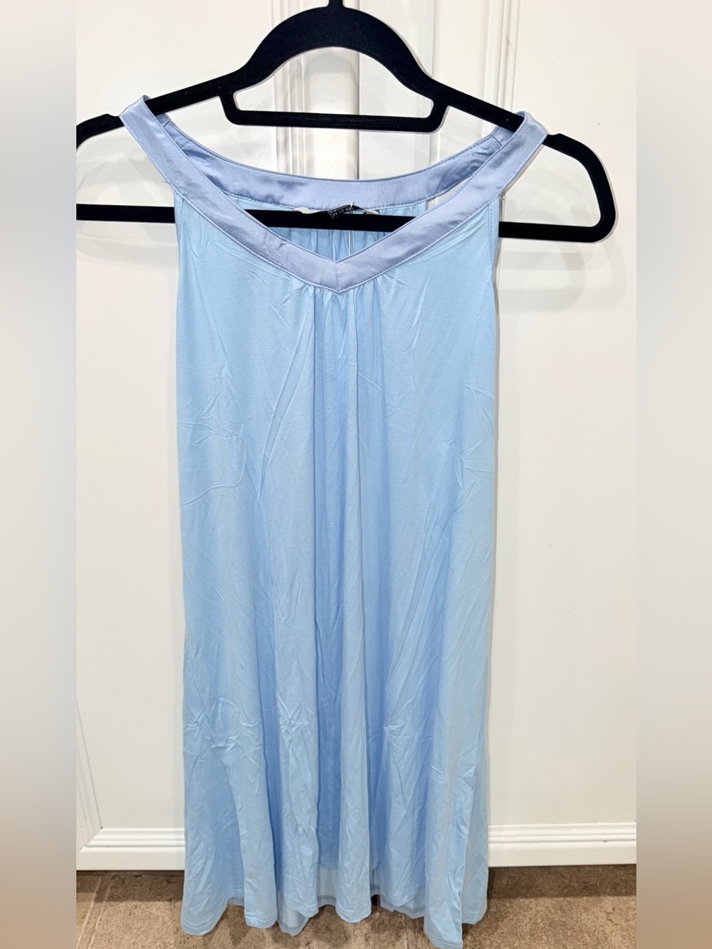 Light Blue Women's Sleep Slip
